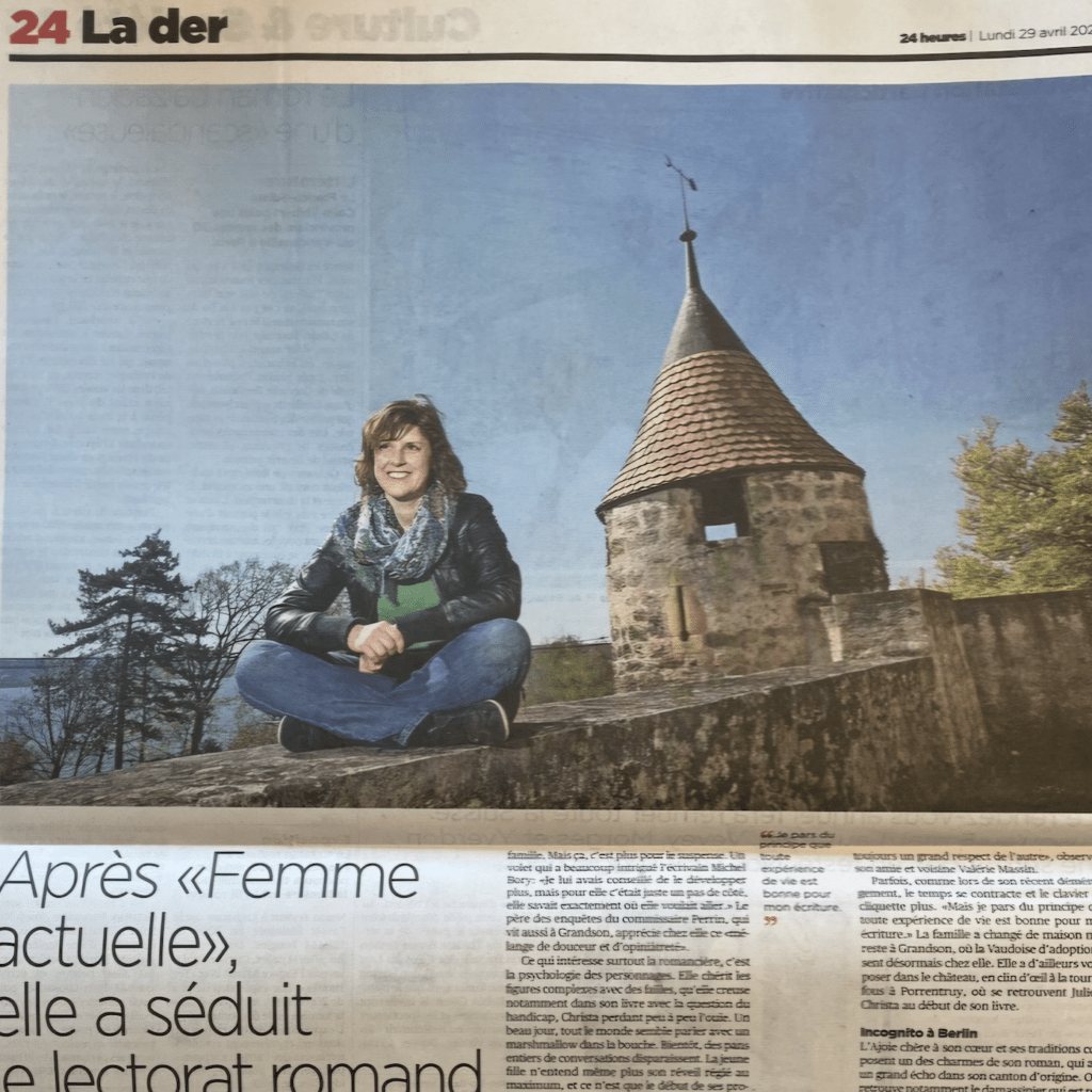 article 24heures - vaud - portrait isabelle aeschlimann